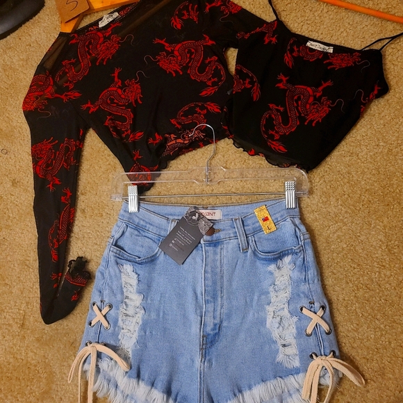 Crop top set - Picture 2 of 6